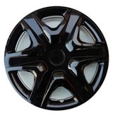 15 Jant Kapağı Dacia Duster Siyah Piano Black Jant Kapak A191 4 Adet Cıtroen