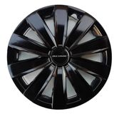 15 Jant Kapağı Esnek Kırılmaz Siyah Piano Black Jant Kapak A130 4 Adet Dacıa