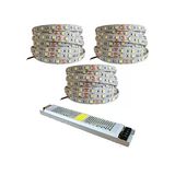 15 Metre Günışığı Renk LED Şerit, 12V Trafo ile