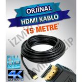 15 METRE HDMI GÖRÜNTÜ KABLOSU FULL HD ULTRA 4K TV PC PROJEKSİYON
