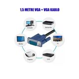 1,5 Metre Vga Görüntü Kablosu 1.5 Metre Monitör Kablosu Vga Kablo