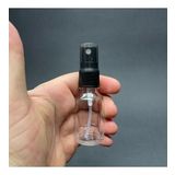 15 Ml Şeffaf Cam Şişe Siyah Spreyli , 15Cc Şeffaf Spreyli Boş Şişe x 6 Adet