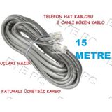 15 Mt 15 Metre Vdsl Adsl Internet Hat Modem Kablosu
