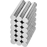 150 Adet 6x2 mm Yuvarlak Güçlü Neodyum Mıknatıs (Çap 6 M M Kalınlık 2 Mm) - Çok Renkli