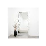 150 cm Dalgalı Duvar Boy Aynası - Konsol Üstü Salon Dekorasyon Aynası-44