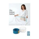 150 cm Plastik Kutulu Mezura – Esnek, Dayanıklı, Dikiş ve Ölçüm Için Pratik Şerit Metre 7 - Çok Renkli