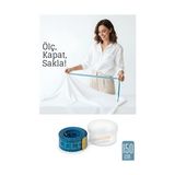 150 Cm Plastik Kutulu Mezura – Esnek, Dayanıklı, Dikiş Ve Ölçüm İçin Pratik Şerit Metre