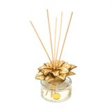 150 ml Gold Çiçek Taşlı Bambu Çubuklu Apple & Cinnamon Oda Kokusu