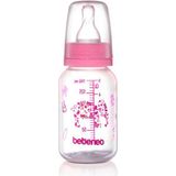 150 ml Pembe Biberon, Bebek Beslenme, Sağlıklı ve Güvenli Kullanım - Ahşap - Bej
