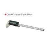 150 Mm Dijital Kumpas Büyük Ekran
