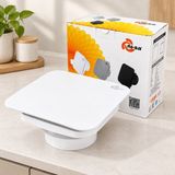 150 mm Plastik Banyo Havalandırma Aspiratörü 20W 320 M³/h - Çok Renkli