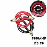 1500 AMPER KAMYON İÇİN AKÜ TAKVİYE KABLOSU 175CM - PENCERELİ BEZ ÇANTALI (5545)