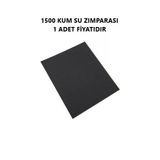 1500 Kum Su Zımparası Ekonomik - Kağıt Zımpara ( 1 Adet Fiyatıdır)