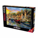 1500 Parça Puzzle : Liman Işıkları