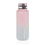 1500Ml Kapasiteli Motivasyonel Su Matarası, Pembe-Gri Renk Seçenekleri