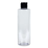 150ML Plastik Şefaf Fliptop Kapak Şişe, 24 Adet, Açmalı Kapak Şişe, Dezenfektan Şişesi,sabun Şişesi, Kozmetik Şişe