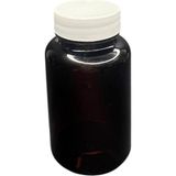 150ML Siyah Tablet Şişesi Beyaz Kapak, 24 Adet, Tablet Şişesi, Ecza Şişesi, Kozmetik Şişe
