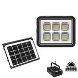 150W Güneş Enerjili Solar Kamp Feneri - Projektör Ws-5570