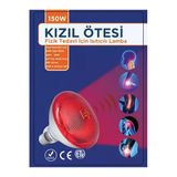 150W Kızılötesi (İnfrared) Isıtıcılı Fizik Tedavi Lambası (Kırmızı Işık) E27