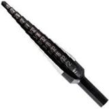 15103 UNIBIT3T Kademeli Matkap Ucu, Titanyum Nitrat, 1/4 Inç (1,4 Cm) x 3/8 Inç Şaft - Option-1 - 0- Koyu Mavi