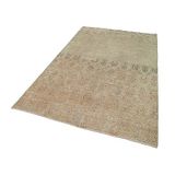 156x258 cm Kareli Kilim Turuncu Kareli Yün El Dokuma Modern Geometrik Etnik Eskitme Desenli Boho Oturma Odası Salon Yolluk Koridor Mutfak Halısı