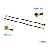 15Cm Ipex1 Erkek İpex1 Dişi Rf Bağlantı Kablosu Altın Kaplama Rf Anten Mhf1 Ufl U.fl Mini Pcıe Telefon Laptop Wifi Bluetooth Gsm Gps