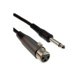 15MT XLR MİKROFON KABLOSU 15 MT ANFİ MİKROFON KABLOSU 15 METRE 6.3 MİKROFON KABLOSU ÇİVİ JAKLI KABLO 15MT-7D