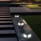 15W 3İn1 Kare Aplik Dış Mekan Ip65 Su Geçirmez Led Armatür