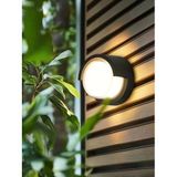 15W Modern Tasarım Led Aplik İç Ve Dış Mekan Duvar Lambası Cata Dominik 3200K Gün Işığı Bahçe Duvar Apliği (Yuvarlak) [Enerji S�