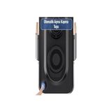 15W Sensörlü Araç Içi Wireless Şarjlı Telefon Tutucu Elite Şeffaf Süper Sessiz Tasarım - Option-1 - 000-Siyah