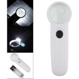 15X Çok Fonksiyonlu 2 LED Işıklı Taşınabilir El Büyüteç - Renkli - Belirtilmemiş