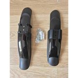 16-20 Jant Uyumlu Lüks Bisiklet Çamurluğu - Koyu Siyah