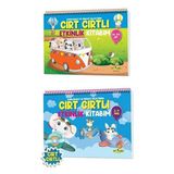 16-24 Ay ve 2-4 Yaş Cırt Cırtlı Etkinlik Kitabım (2 Li Set)
