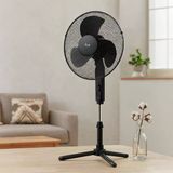 16\" (41 Cm) Teleskopik Katlanır Ayaklı Vantilatör - Metal Kafes, 3 Kademe