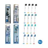 16 Adet Comfy + X Cross + 3d Maxcare + Charcoal Oral-b Uyumlu Yedek Diş Fırçası Başlıkları