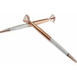 16 cm Metal Kalem Elmas Başlıklı 1 Adet