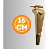 16 cm Metal Klas Koltuk Ayağı Mobilya Ayağı Ünite Ayağı Konsol Ayağı Puf Berjer Ayağı - Gold