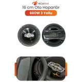 16 Cm Oto Hoparlör 600W 3 Yollu Araç İçi Kapı Hoparlörü Ses Sistemi