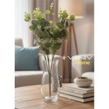 16 Dallı Islak Okaliptus Bitkisi 46 Cm- Canlı Yeşil Renk Yeşil