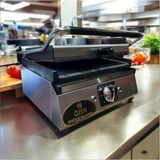 16 Dilim Elektrikli Tost Makinesi Sanayi Tipi Büfe Tipi Döküm Tost Makinesi 220V. - 16 lt
