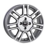 16" (İnç) 4X108 Fiesta Courier Uyumlu Gümüş Jant Modeli Ford 4 Adet