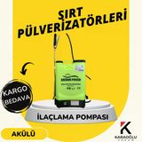 16 Litre , Akülü Şarjlı Sırt Pulverizator , Ilaçlama Makinası ,İlaçlama Pompası ,Pülverizator