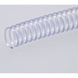 16 mm 48 Loop Şeffaf Plastik Helezon Spiral, 100 Adet - Seçenek 1 - Ahşap - Bej - Siyah