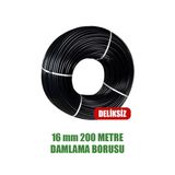 16 Mm Damlama Borusu 200 Metre Delıksız Damla Sulama Hortumu Sulama Sıstemı