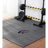 16 parça 50x50 Puzzle Tatami 200x200 Kurlumlu Fitness Spor Yoga Pilates Matı (gri)