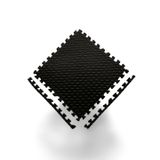 16 parça 50x50 Puzzle Tatami 200x200 Kurlumlu Fitness Spor Yoga Pilates Matı (siyah)