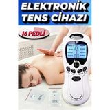16 Pedli Elektrikli Terapi Masaj Aleti Pedli Masaj Aleti Bel Sırt Bacak Kol Dijital Portatif Tens
