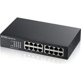 16-Port 10/100/1000 Gigabit Ethernet Unmanaged Switch | Fansız Tasarım [GS1100-16 V3]