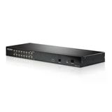 16 Port Cat5 High-Density Kvm Switch Kh1516a-Ax-G