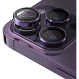 16 Pro / 15 Pro / 14 Pro / 16 Pro Max / 15 Pro Max / 14 Pro Max - Kamera Lens Koruyucu (Mor)